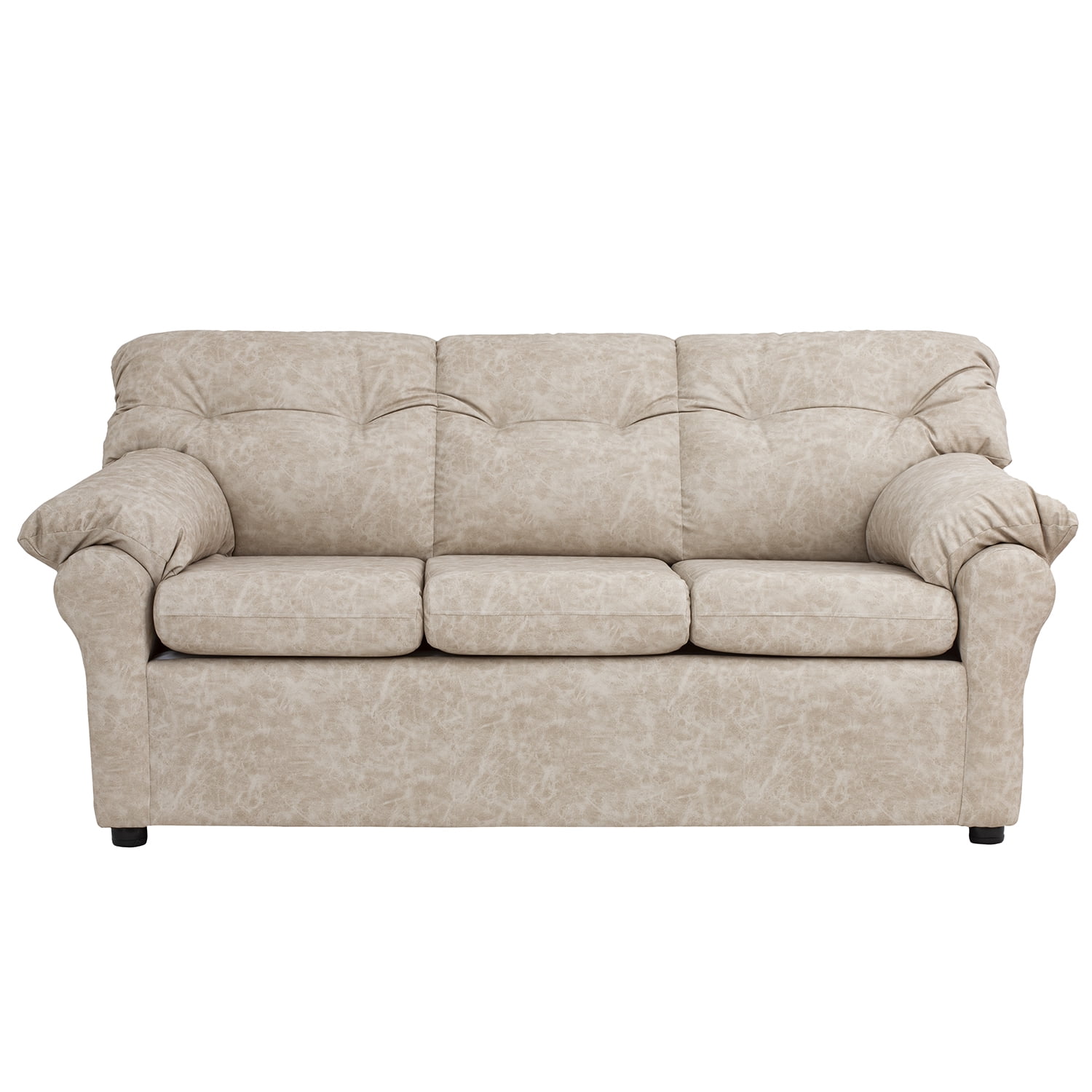 Muebles América - Sofá América 3 Cuerpos Cuero Auris Beige