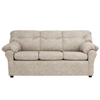 Muebles América - Sofá América 3 Cuerpos Cuero Auris Beige