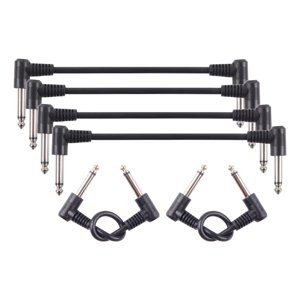 Magideal - Cable De Pedal De Efectos Para Guitarra Eléctrica, Cable De Conexión Para Guitarra, Adaptador Estable Multiusos, Cable De Instrumento Para Bajo, Instr Tipo B