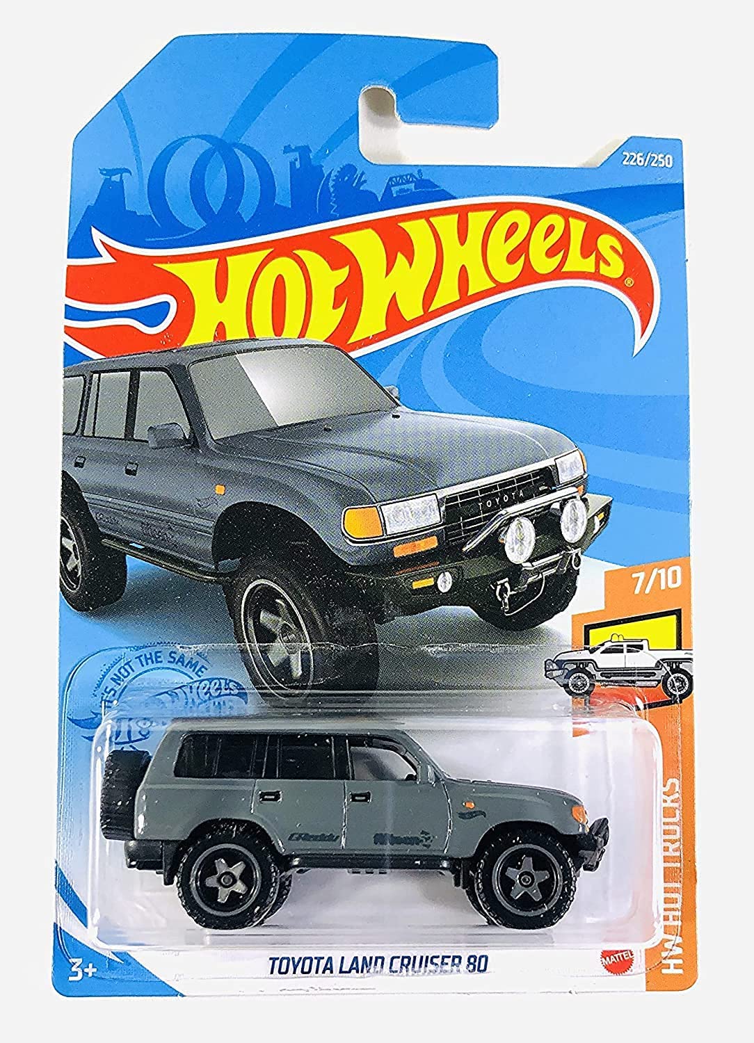 Juguete Fundido Hot Wheels 2021 Toyota Land Cruiser 80 1:64