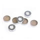 thumbnail image 1 of Sello de crimpado PEKYBIO 20 mm PTFE/Silicona - Pack de 100, 1 of 8