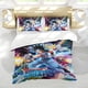 thumbnail image 5 of Dragon Quest Conjunto de sábanas temático, trío de piezas, cómodo y amigable con la piel, diseño único, regalo de decoración para el hogar para familiares, amigos y fans,135cm *200cm, 5 of 6