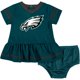 thumbnail image 1 of Vestido Gerber Philadelphia Eagles 0‑3 meses Verde/Negro, 1 of 7
