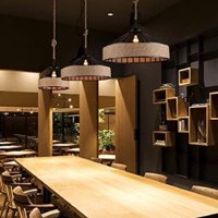 Genérico - Lampara Colgante Rustica Cuerda Cañamo Vintage Lau