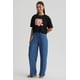 thumbnail image 4 of Polera Mujer Print Crop Negro / Rojo, 4 of 4