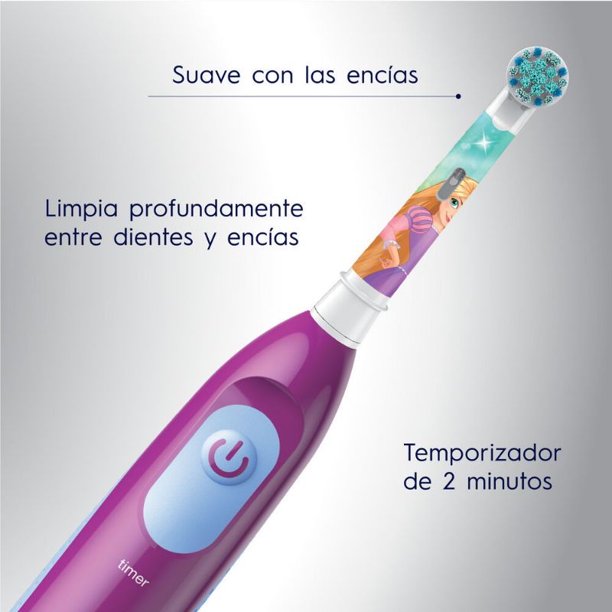 Cepillo de Dientes Eléctrico Infantil Disney Princess Lider