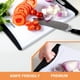 thumbnail image 5 of Juego de 4 tablas de cortar Empune Plastic Kitchen con ranuras para jugo, 5 of 7
