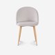 thumbnail image 4 of Silla De Comedor Nórdica Gris, 4 of 6