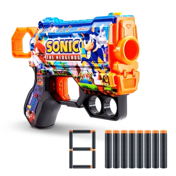 Lanzdardos Skin Menace Sonic Con 8 Dardos X-Shot