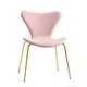 thumbnail image 1 of Silla Jlove Velvet Gold - Rosa, 1 of 3