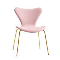 Habita2 Chile - Silla Jlove Velvet Gold - Rosa