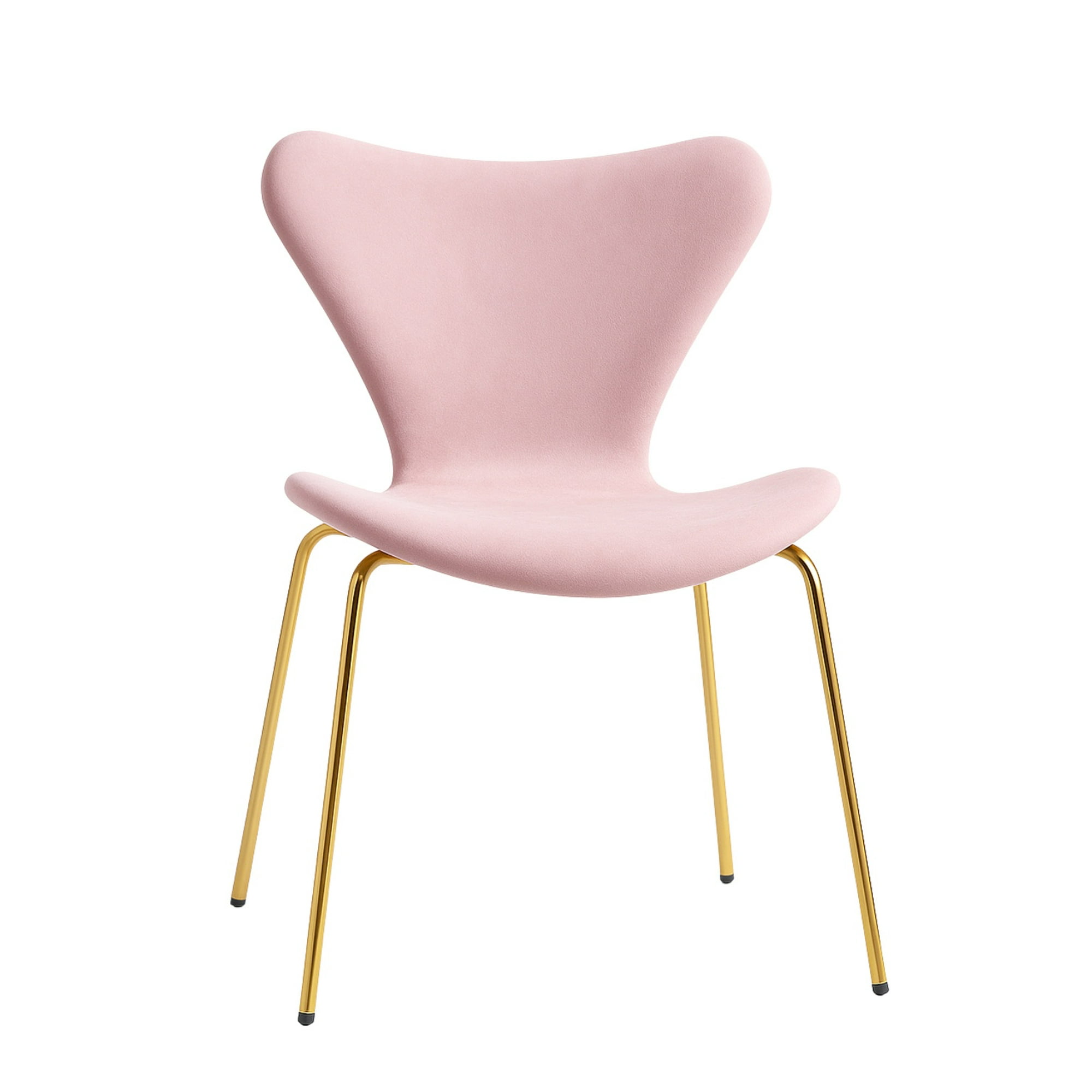 Habita2 Chile - Silla Jlove Velvet Gold - Rosa