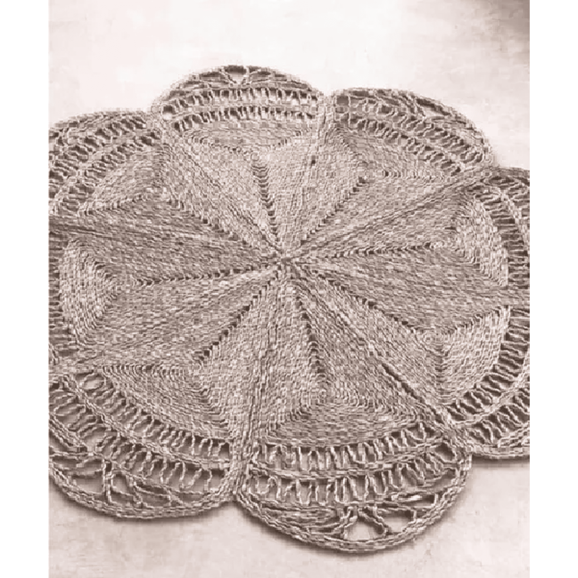 Genérico - Alfombra Yute Redonda