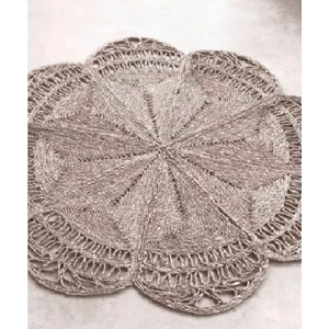 Genérico - Alfombra Yute Redonda