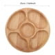 thumbnail image 3 of Tabla Picoteo Madera Redonda 5 Divisiones 25cm, 3 of 4