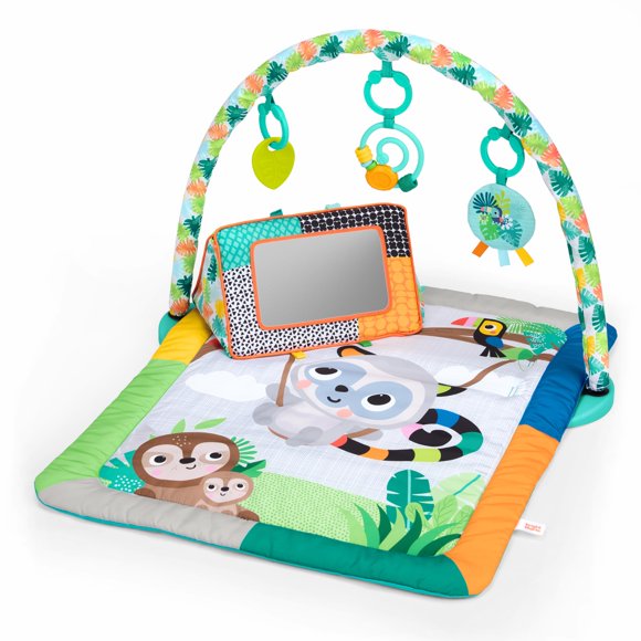 Gimnasio de Actividades Bright Starts Tropical Treetop para Recién Nacidos y Más