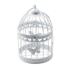 Homeessentials - Jaula Metal Mariposa Circular 16 Cm