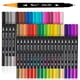 thumbnail image 1 of Art Markers Aen Art de doble punta, 36 colores, para libros de colorear para adultos, 1 of 7