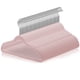thumbnail image 1 of Perchas infantiles de terciopelo Casafield 14, tamaño 50, rosa claro, 1 of 7