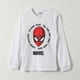 thumbnail image 1 of Polera Manga Larga Niño Personajes Blanco Marvel, 1 of 4