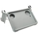 thumbnail image 1 of Bandeja plegable Walker Lumex con portavasos, color gris, 1 of 2