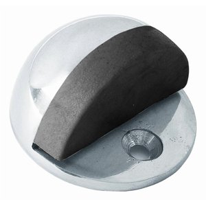 Tope De Puerta Medialuna Cromado 40Mm Dvp