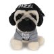 thumbnail image 1 of Gorro de peluche GUND Doug The Pug para pizza con forma de perro, 13 cm, 1 of 4