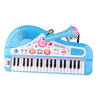 Bothyi - Piano De 37 Teclas Para Niños, Teclado De Piano Electrónico Para Niños Y Niñas De 3 A 5 Años, Azul