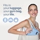 thumbnail image 5 of Estuche cosmético CLEAN SKIN CLUB azul, nylon ligero, 5 of 7