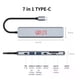 thumbnail image 2 of Hub Adaptador Usb Tipo C 7 En 1 Para Mac Macbook Windows, 2 of 6