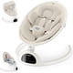 thumbnail image 1 of Baby Swing BabyBond Bluetooth con control remoto de música de 5 velocidades, color beige, 1 of 3