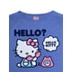 thumbnail image 3 of Polera Pijama Mujer Hello Kitty azul XL, 3 of 4