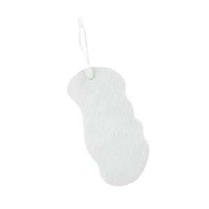 Magideal - Esponja Exfoliante Baño Pva Cómoda Cepillo Corporal Limpiador Facial Reutilizable Spa Removedor De Piel Muerta Indicada Para Adultos Niños Mujeres Blanco