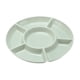 thumbnail image 5 of Plato De Aperitivo, Plato De Comida, Bandeja Dividida Para Servir Dulces, Postres, Dulces, Verde, 5 of 5