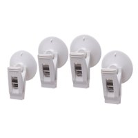 Bothyi - 4 Piezas Clips De Ventosa Abrazaderas De Ventosa Para Cocina Ducha Hogar Oficina