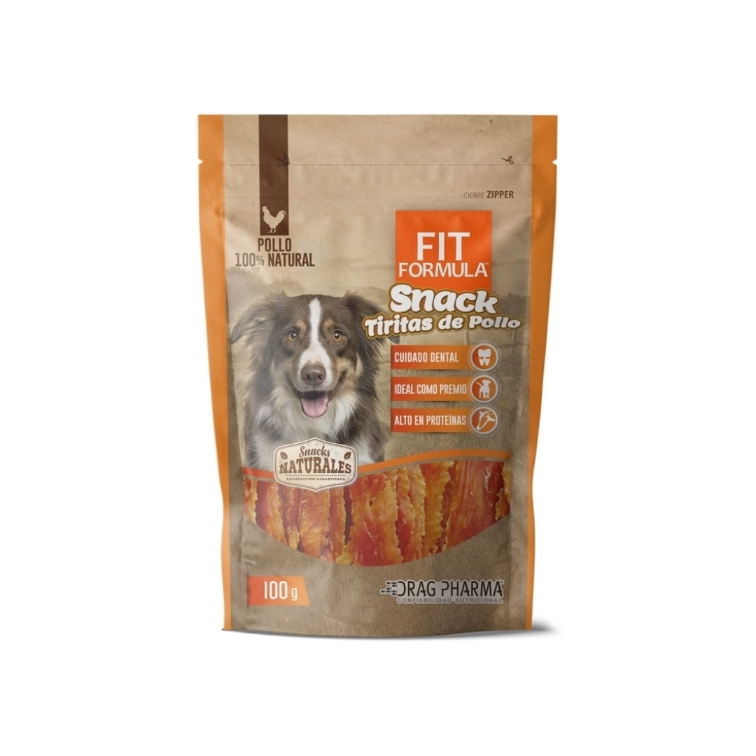 Fit Fórmula Snack Perros Tiritas De Pollo 100 Grs.