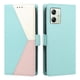 thumbnail image 4 of Funda Cartera Tricolor para Motorola Moto G14 con Soporte, Verde, 4 of 6