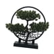 thumbnail image 4 of Árbol Bonsái Artificial Verde Para El Alféizar De La Ventana, La Mesa Del Hogar, El Escritorio De La Oficina, Verde Oscuro, 4 of 5