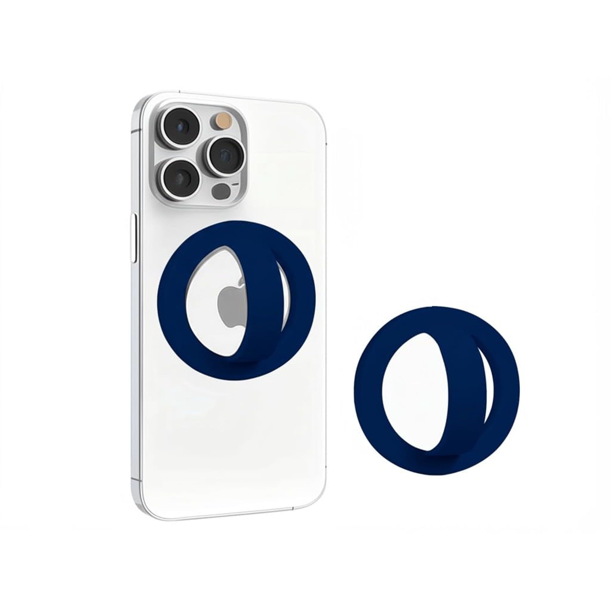 Empuñadura Magnética De Silicona Lfgkmz Para Magsafe Iphone 12-16, Azul