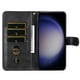 thumbnail image 2 of Funda con Cremallera para Samsung Galaxy S25, Carcasa Cartera de Cuero PU con Soporte y Tarjetero, 2 of 6