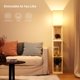 thumbnail image 5 of Lámpara de pie con estantes SUNMORY con LED regulable en 3 niveles y repisas, 5 of 7