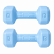 thumbnail image 1 of Par Mancuernas Hexagonales PVC 3 Kg c/u Pesas Fitness 6 Kg Total, 1 of 3