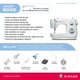 thumbnail image 3 of Máquina de Coser M2405 Blanco, 3 of 8
