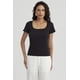 thumbnail image 1 of Polera Mujer Escote Cuadrado Negro - VI, 1 of 4