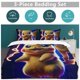 thumbnail image 5 of Pi-ka-chu Bed Duvet Cover Microfiber Bedding Sets 3D Printed Lightweight 3 Piece Comforter Sets for Kids Boys Girls, 5 of 5