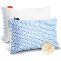 Almohadas De Espuma Viscoelástica Desmenuzada Love Attitude Queen Paquete De 2 Con Enfriamiento