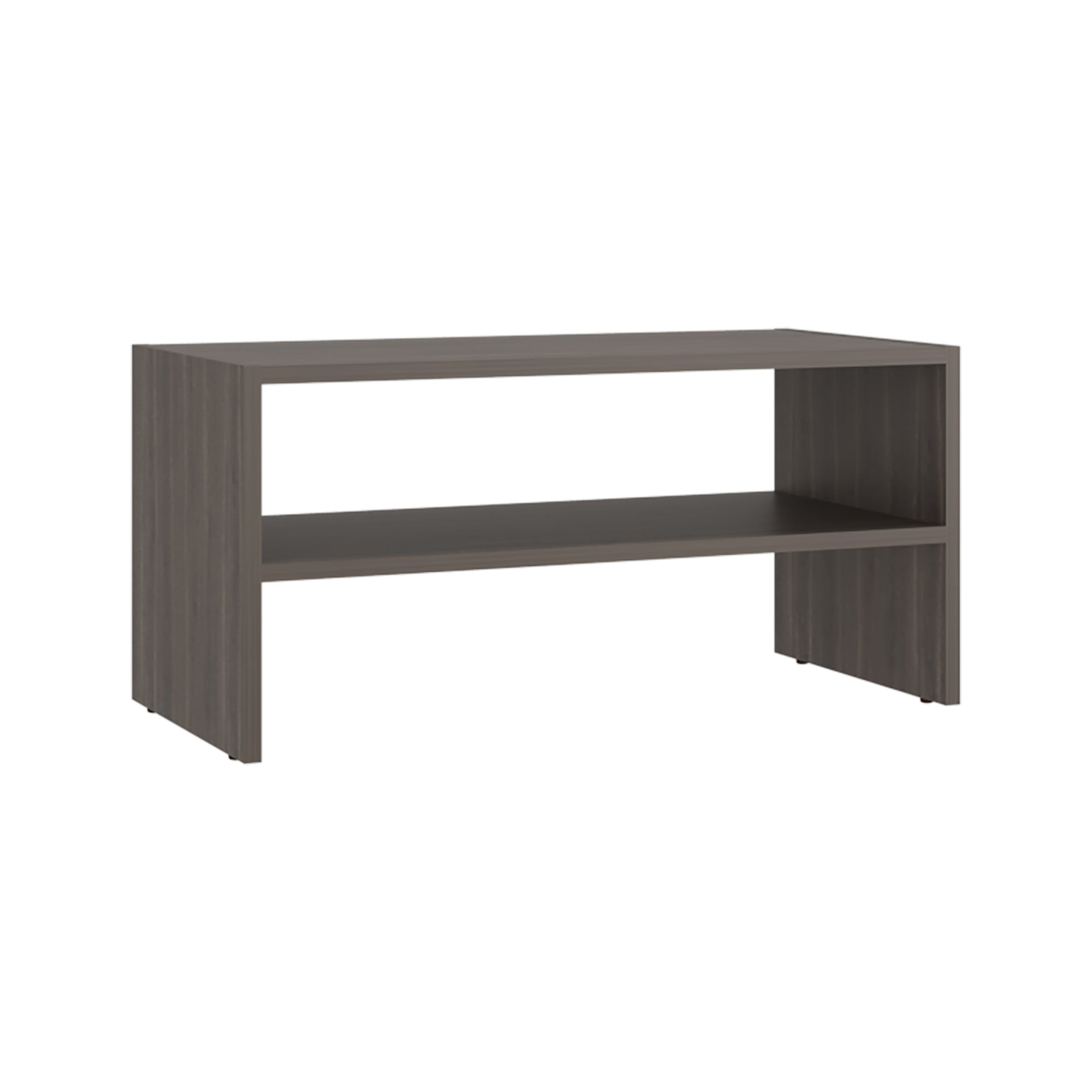 Fmfurniture - Zapatero Apilable 34,9x72x34,1 Cm Café Oscuro