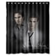thumbnail image 1 of Cortina de ducha Damon Salvatore, juego de cortinas de baño con ganchos, tamaño 60 x 72 pulgadas, 1 of 3