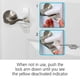 thumbnail image 5 of Lever Handle Lock Safety 1st Outsmart, paquete de 2 unidades, color blanco, 5 of 9