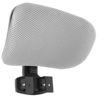 Bothyi - Reposacabezas Para Silla De Oficina, Ergonómico, Fácil De Instalar, Duradero, Soporte Para El Cuello, Cojín Gris Con Marco Negro